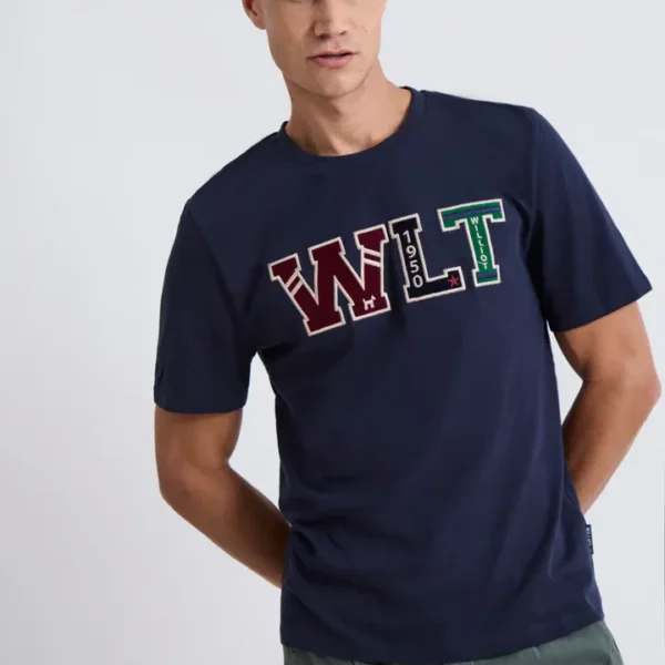 Camiseta Wlt Logo Marino Williot