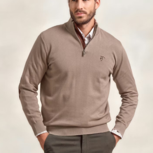 Jersey Media Cremallera  Crudo La Garrocha