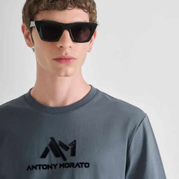 Camiseta Logotipo Azul Morato