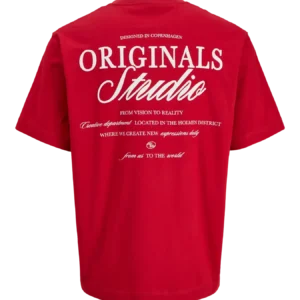 Camiseta Norrebro Roja Jack and Jones