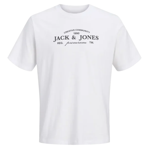 Camiseta Kevin Blanca Jack and Jones