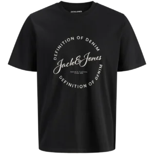 Camiseta Grayson Negra Jack and Jones
