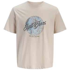 Camiseta Honolulu Beige Jack and Jones