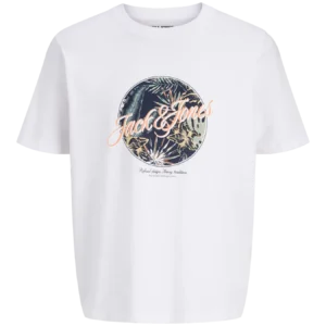 Camiseta Honolulu Blanca Jack and Jones