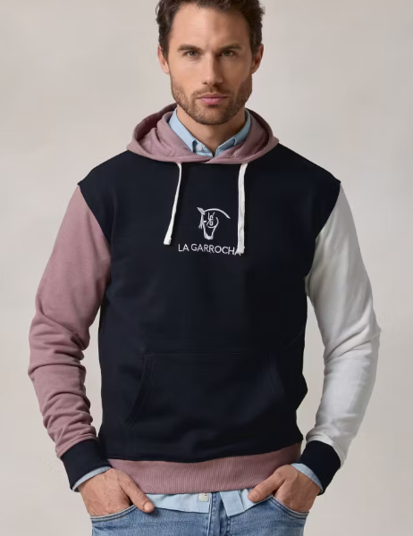 Sudadera Multicolor Capucha Mario La Garrocha