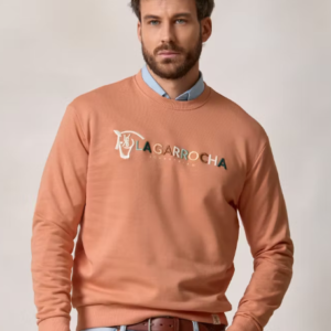 Sudadera Equestrian Naranja La Garrocha