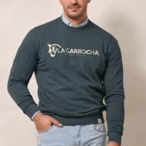 Sudadera Equestrian Verde La Garrocha