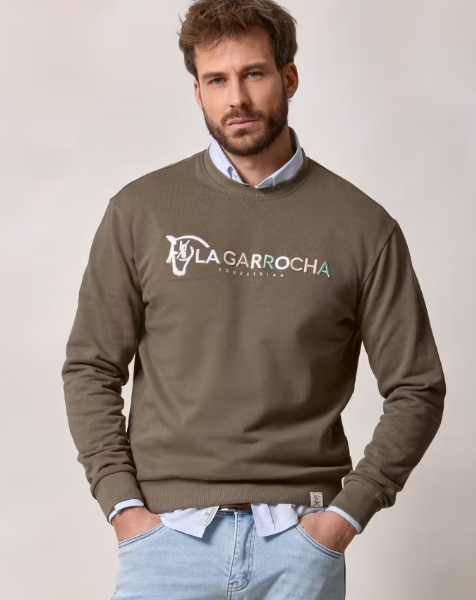 Sudadera Equestrian Kakhi La Garrocha