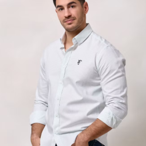 Camisa Mini Oxford Salvia La Garrocha