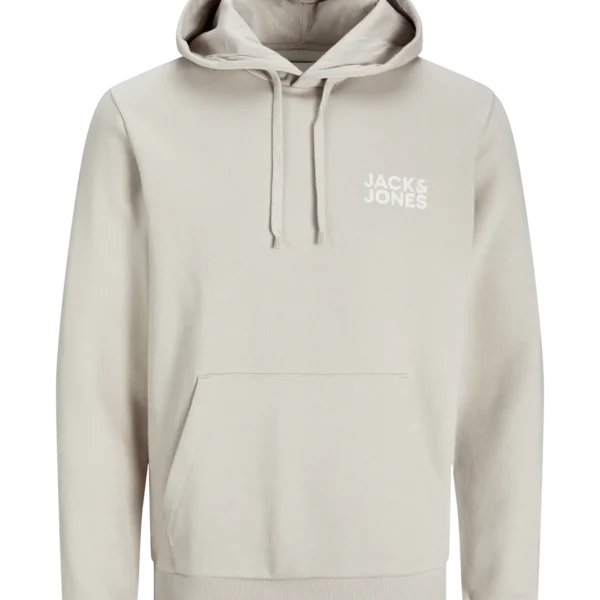 Sudadera Corp Logo Beige Jack and Jones