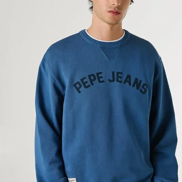Sudadera Gio Crew Azul Pepe Jeans