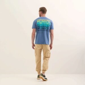 Camiseta Joe Azul Munich