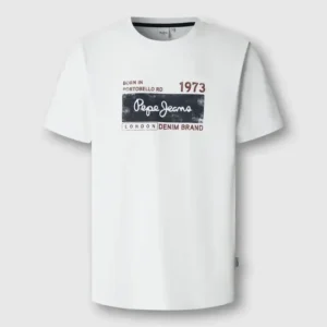 Camiseta Grayson Blanco Pepe Jeans
