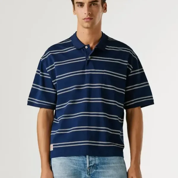 Polo Clark Azul Pepe Jeans