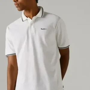 Polo Carson Blanco Pepe Jeans