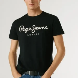 Camiseta Originial Negra Pepe Jeans
