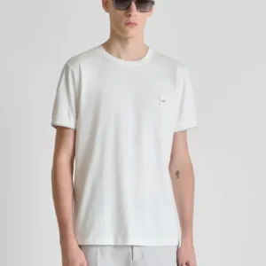 Camiseta Regular Chapa Blanca Antony Morato