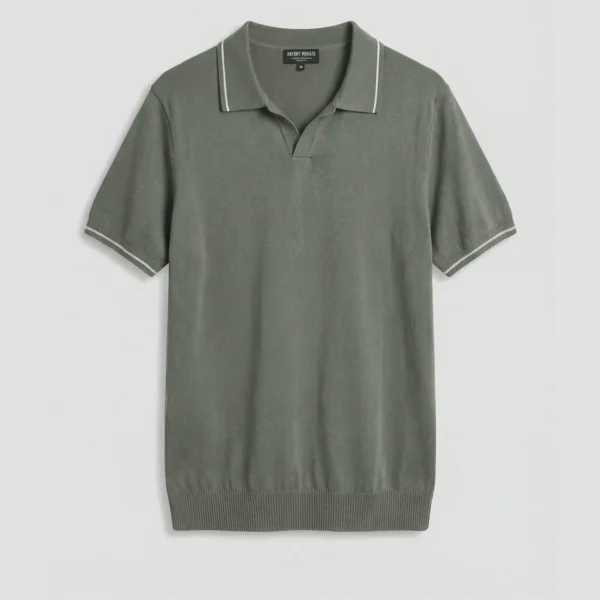 Jersey Tipo Polo Verde Antony Morato