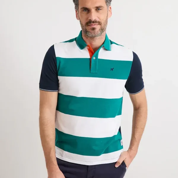 Polo Rayas Verde Williot