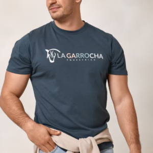 Camiseta Equestrian Azul La Garrocha