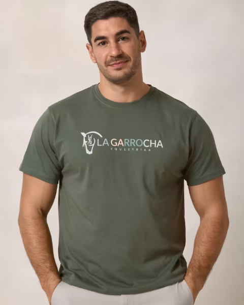 Camiseta Equestrian Kaki La Garrocha