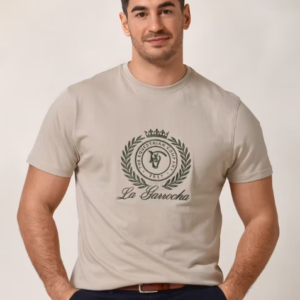 Camiseta Escudo Beige La Garrocha