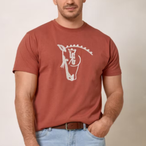 Camiseta Caballo Terracota La Garrocha