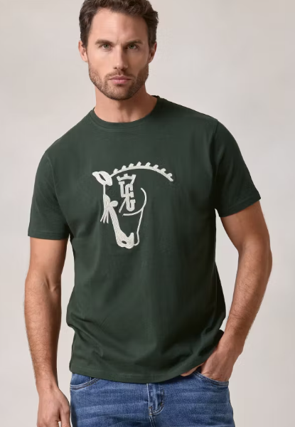 Camiseta Caballo Verde La Garrocha