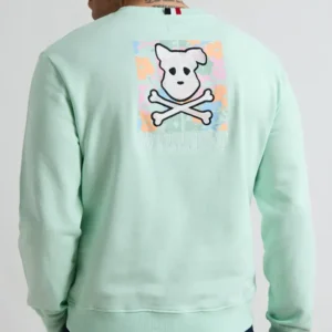 Sudadera Flower Turquesa Williot