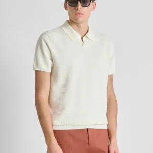 Jersey Cotton Crema Tipo Polo Antony Morato