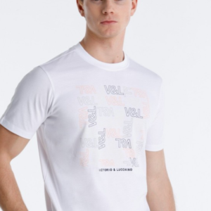 Camiseta Puzzle Blanca VyL
