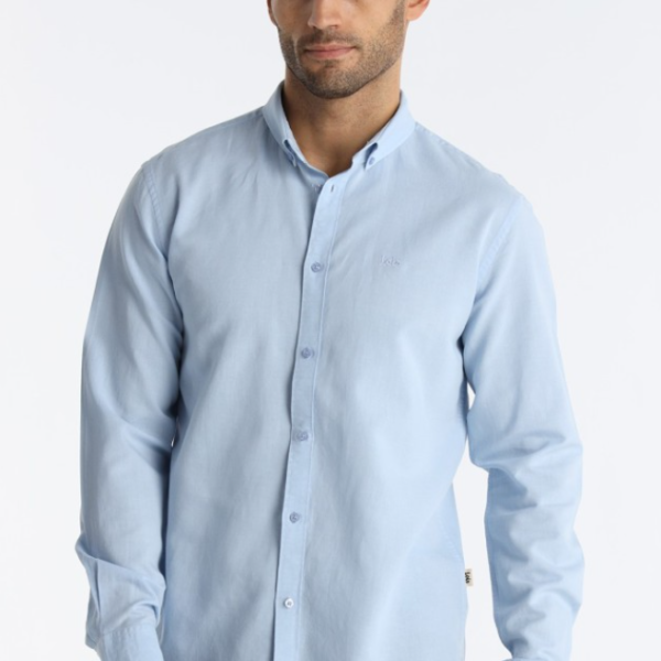 Camisa Ivor Lino Celeste Lois