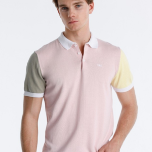 Jersey Tipo Polo Rosa VyL