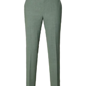 Pantalón Traje Lino Oasis Verde Selected