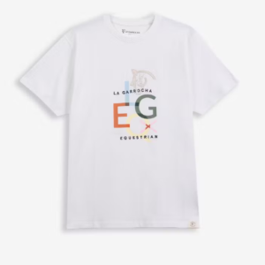 Camiseta Patch Blanca La Garrocha