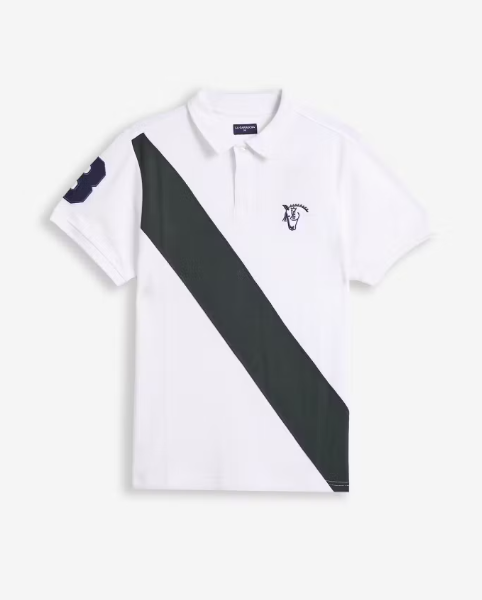 Polo Adams Blanco La Garrocha
