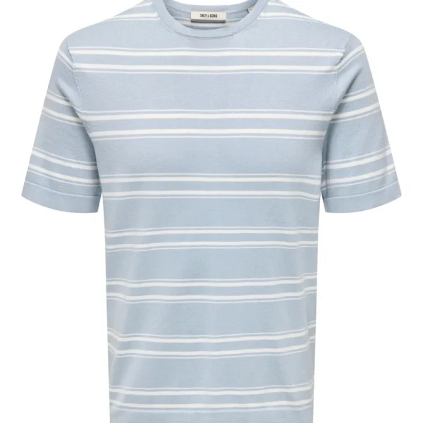 Jersey Wyler Rayas Celeste Only and Sons