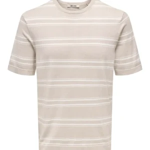 Jersey Wyler Rayas Beige Only and Sons