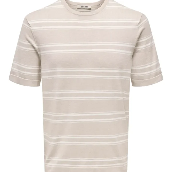 Jersey Wyler Rayas Beige Only and Sons
