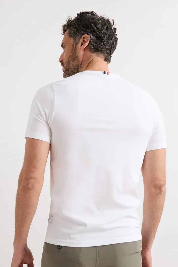 Camiseta Logo Parche Blanca Williot - Imagen 3