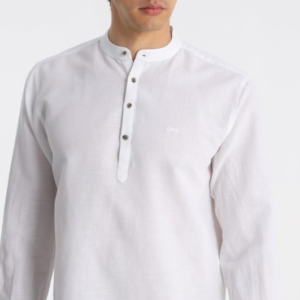 Camisa Polera Mao Blanca Lois