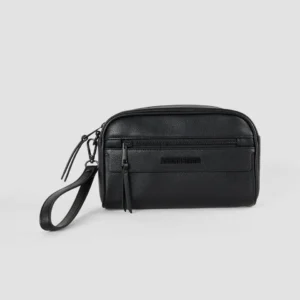 Bolso Pouch Efecto Cocodrilo Morato